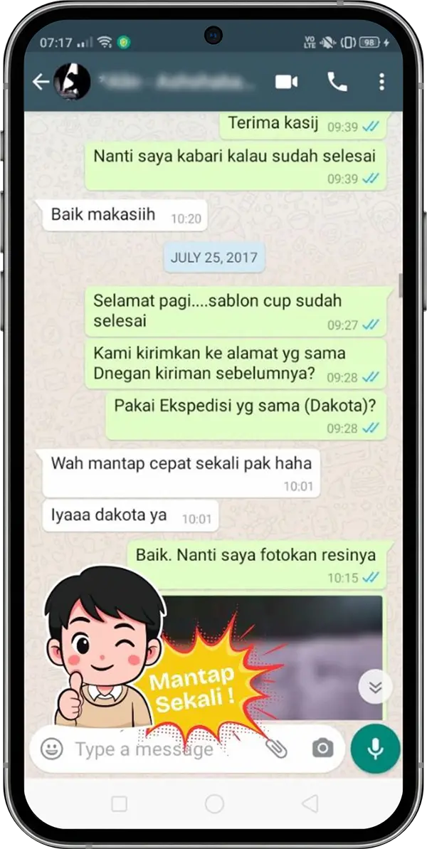 hasil sablon cup mantap dan berkualitas 14