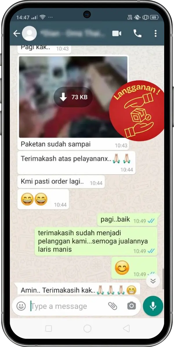 jasa sablon gelas langganan repeat order 07