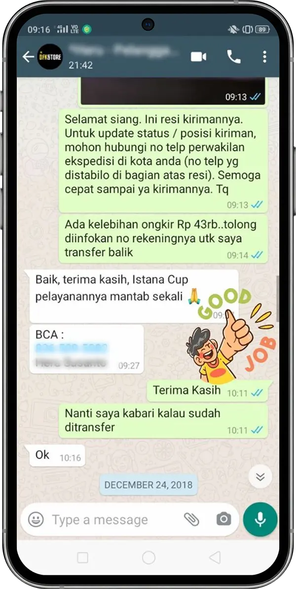 testimoni sablon cup malang terpercaya 16